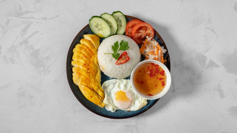 Grilled Chicken with Rice