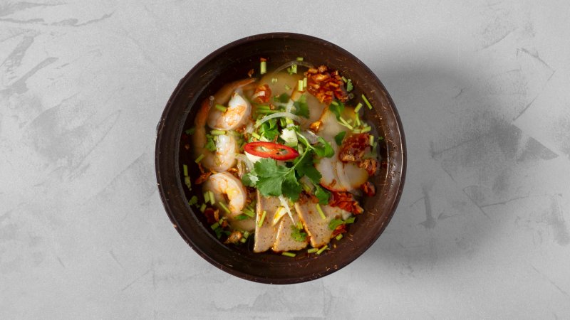 Vietnamese Thick Noodle Soup