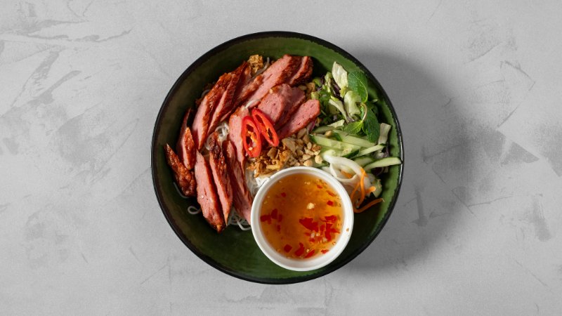 Noodle Salad - Grilled Sausage