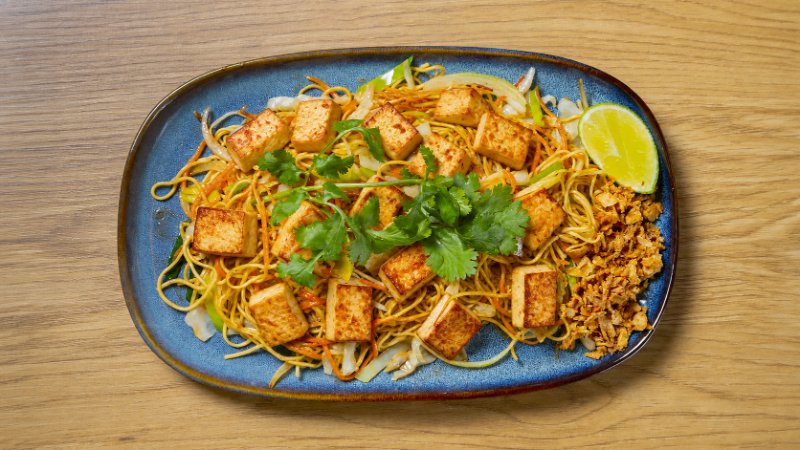 Stir Fry Wheat Noodle (V)