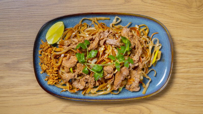 Stir Fry Rice Noodle - Beef