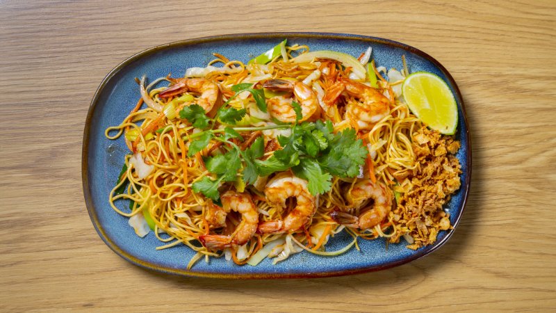 Stir Fry Rice Noodle - Shrimp