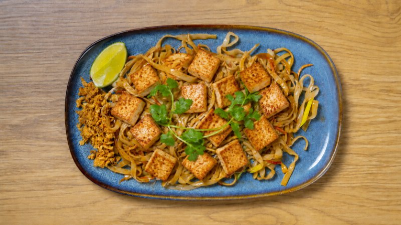 Stir Fry Rice Noodle - Tofu